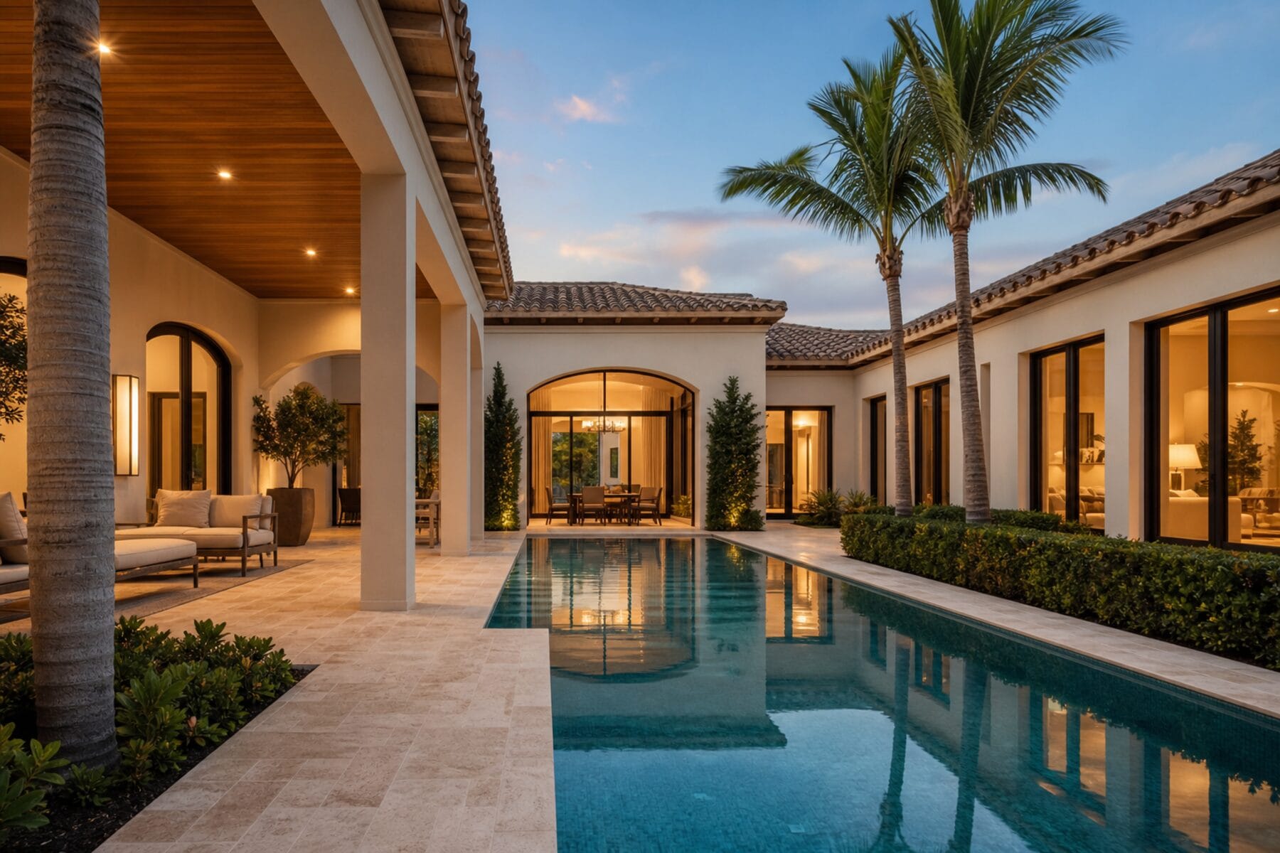 Architectural concept: Port Royal Courtyard House